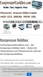 Mobile Screenshot of kompressorkuehlbox.com